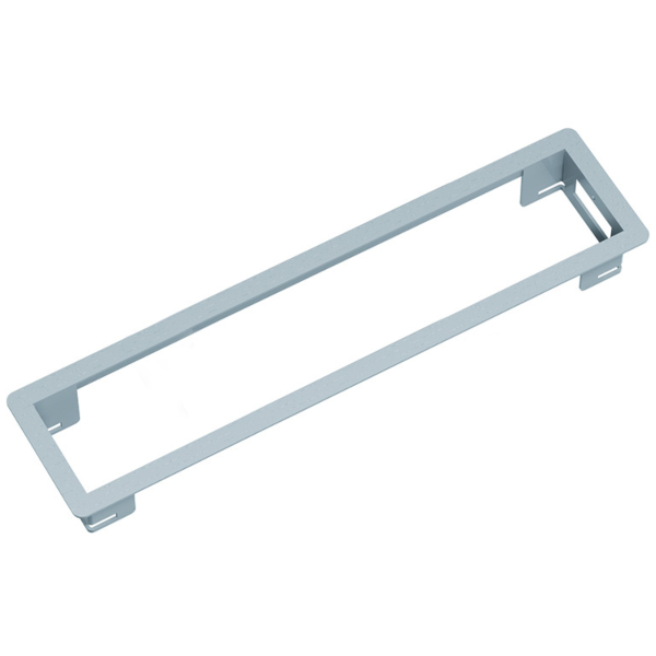 Bachmann Power Frame Einbaurahmen 4-fach silbergrau 317.006 - B-Ware