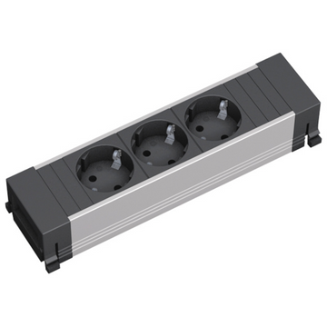 Bachmann Power Frame Steckdoseneinheit 3x Strom 317.100 - B-Ware