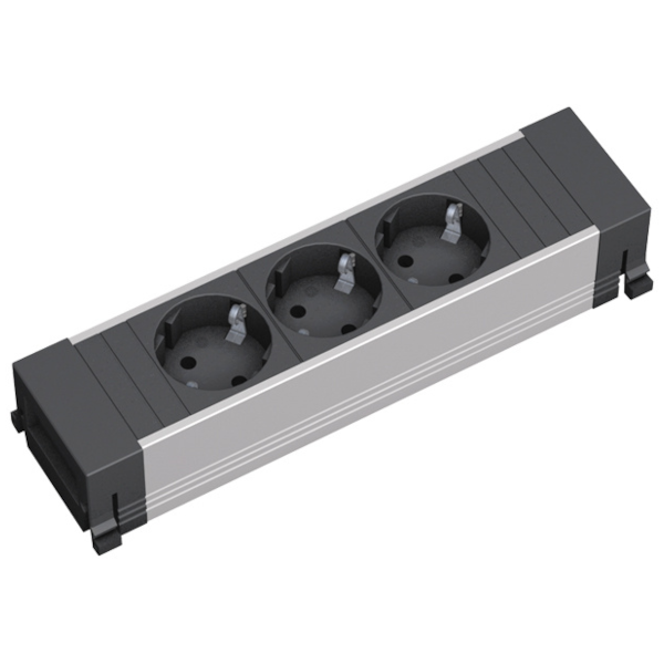 Bachmann Power Frame Steckdoseneinheit 3x Strom 317.100