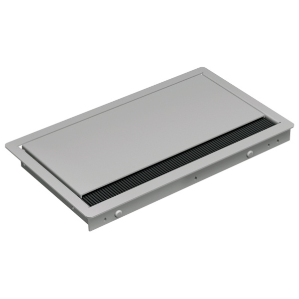 Bachmann CONI COVER Einbaurahmen in silbergrau kurz 338.0081