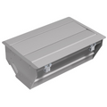 Bachmann Conference Einbaurahmen 4-fach kurz silber 338.0219 - B-Ware