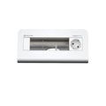 Kindermann CablePort desk² 80 Tischanschlussfeld 4-fach Alu 1x Strom 3x Leer 7430000251