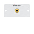 Kindermann Konnect 50 alu - Audio Klinke Halbblende 7444000411