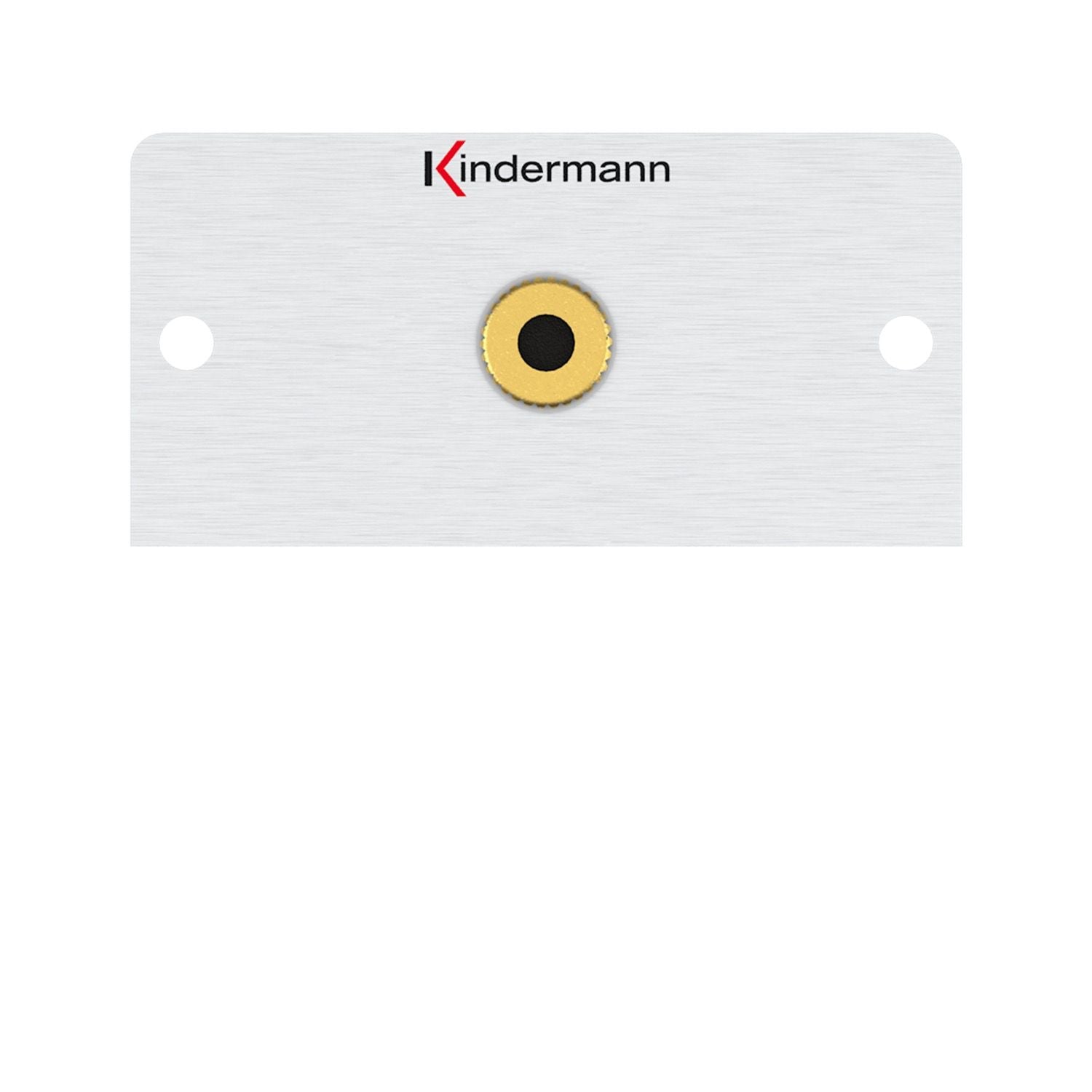 Kindermann Konnect 50 alu - Audio Klinke Halbblende 7444000411