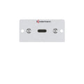 Kindermann Konnect Alu 50 - Anschlussblende USB-C 4.0 kompatibel 7444000850