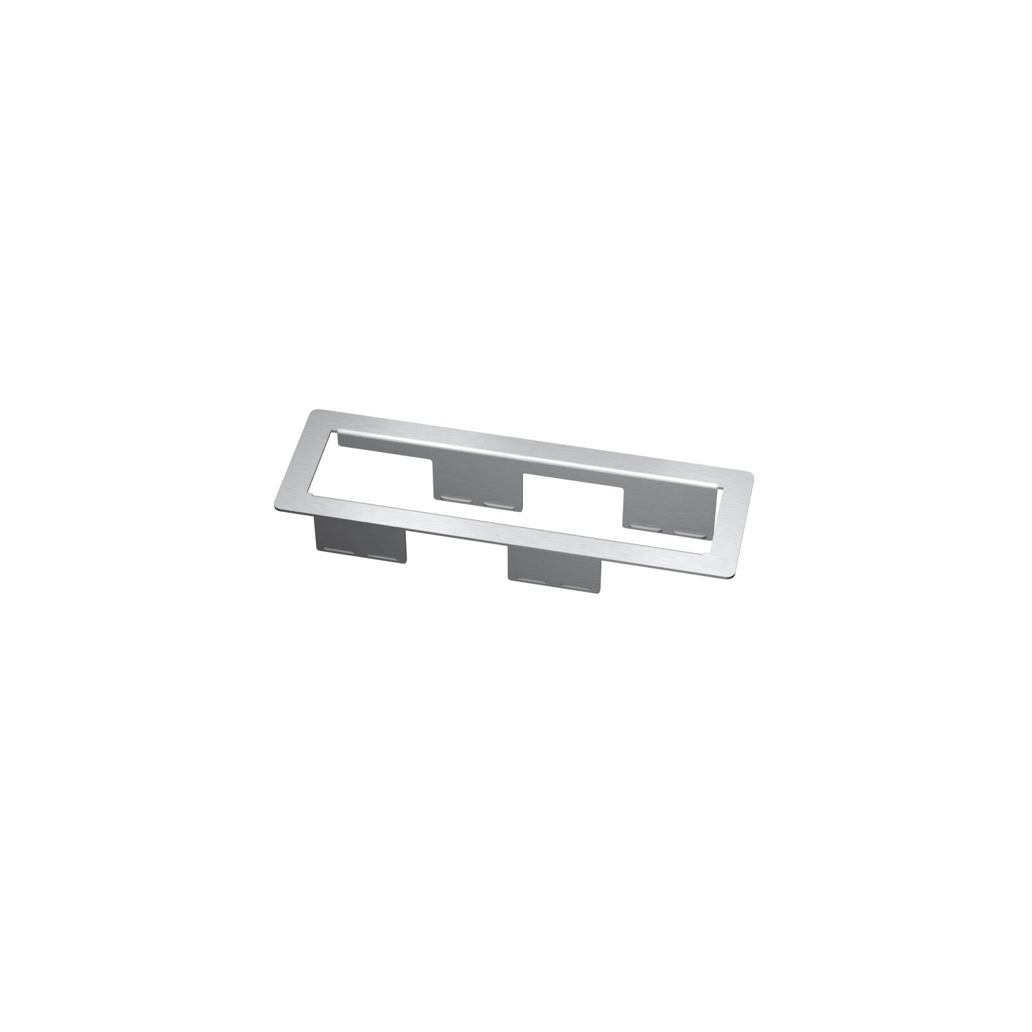 Kindermann CablePort frame Einbaurahmen 4-fach - Aluminium eloxiert 7449000020