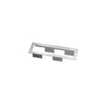 Kindermann CablePort frame Einbaurahmen 4-fach - Aluminium eloxiert 7449000020