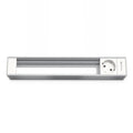 Kindermann Modulträger CablePort flex 6-fach, 1x Strom 5x Leer Aluminium 7449000301