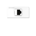 Kindermann Konnect design click Anschlussblende, CAT 6A 7456000523