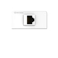 Kindermann Konnect design click Halbblende CAT 6A 7456000526