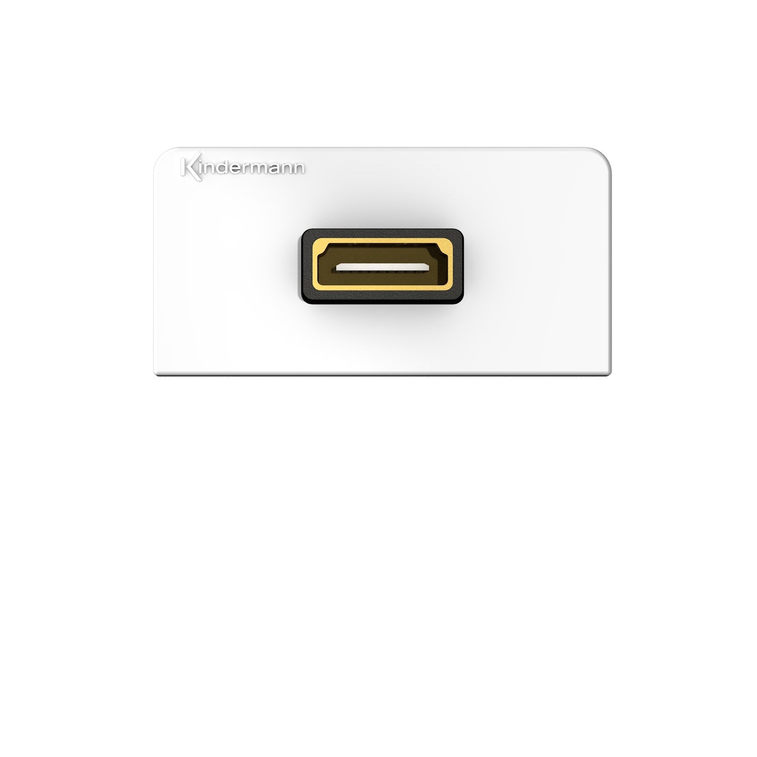 Kindermann Konnect design click HDMI Anschlussblende Halbblende 7456000542