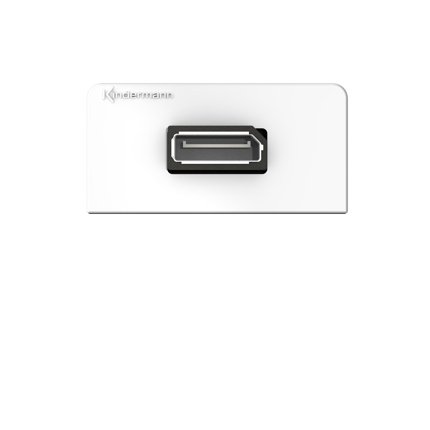 Kindermann Konnect design click DisplayPort Anschlussblende weiß 7456000588