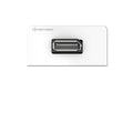 Kindermann Konnect design click DisplayPort Anschlussblende weiß 7456000588