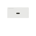 Kindermann Konnect Design click USB-C 4.0 Anschlussblende weiß 7456000850