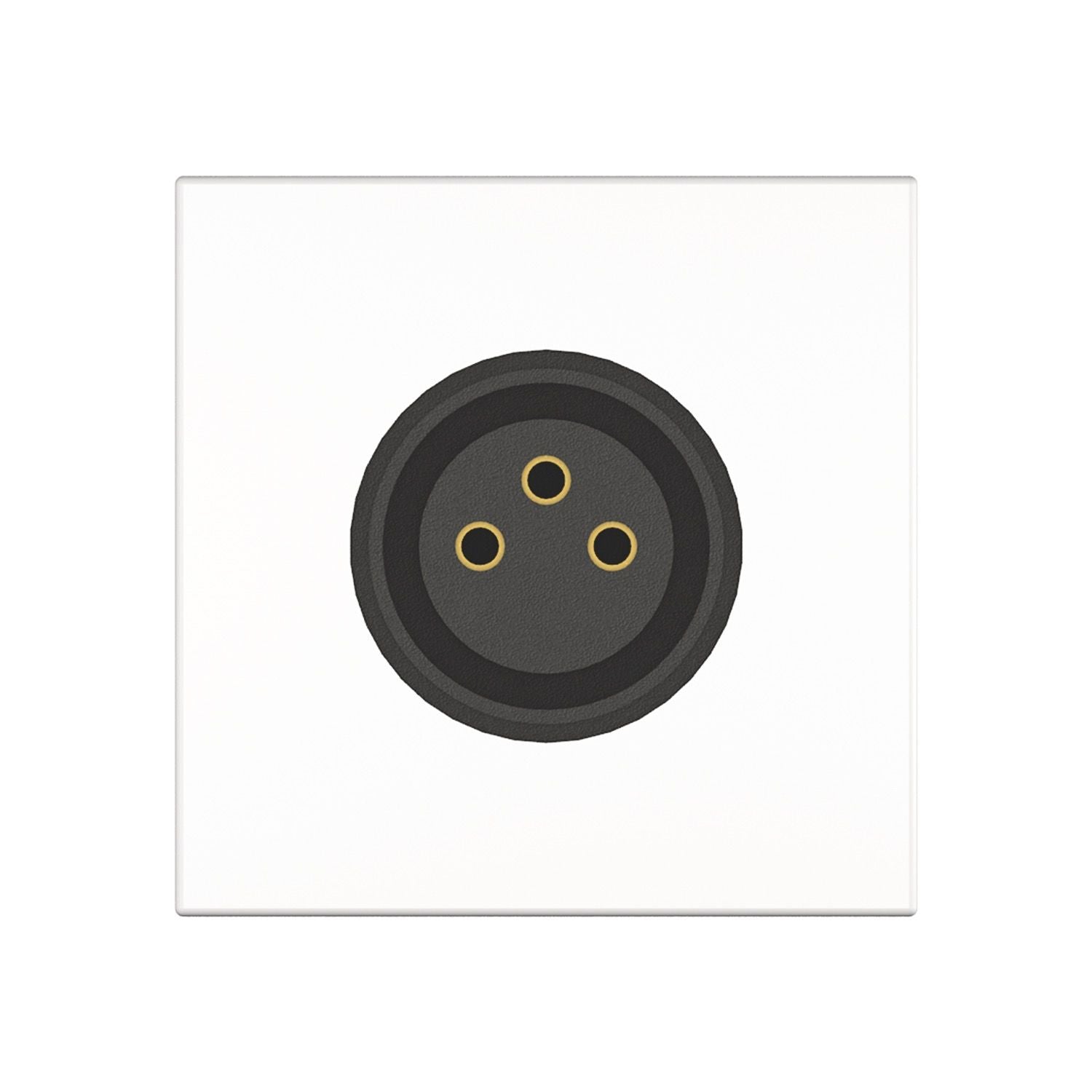Kindermann Konnect FLEX 45 Vollblende XLR Buchse 7464000412