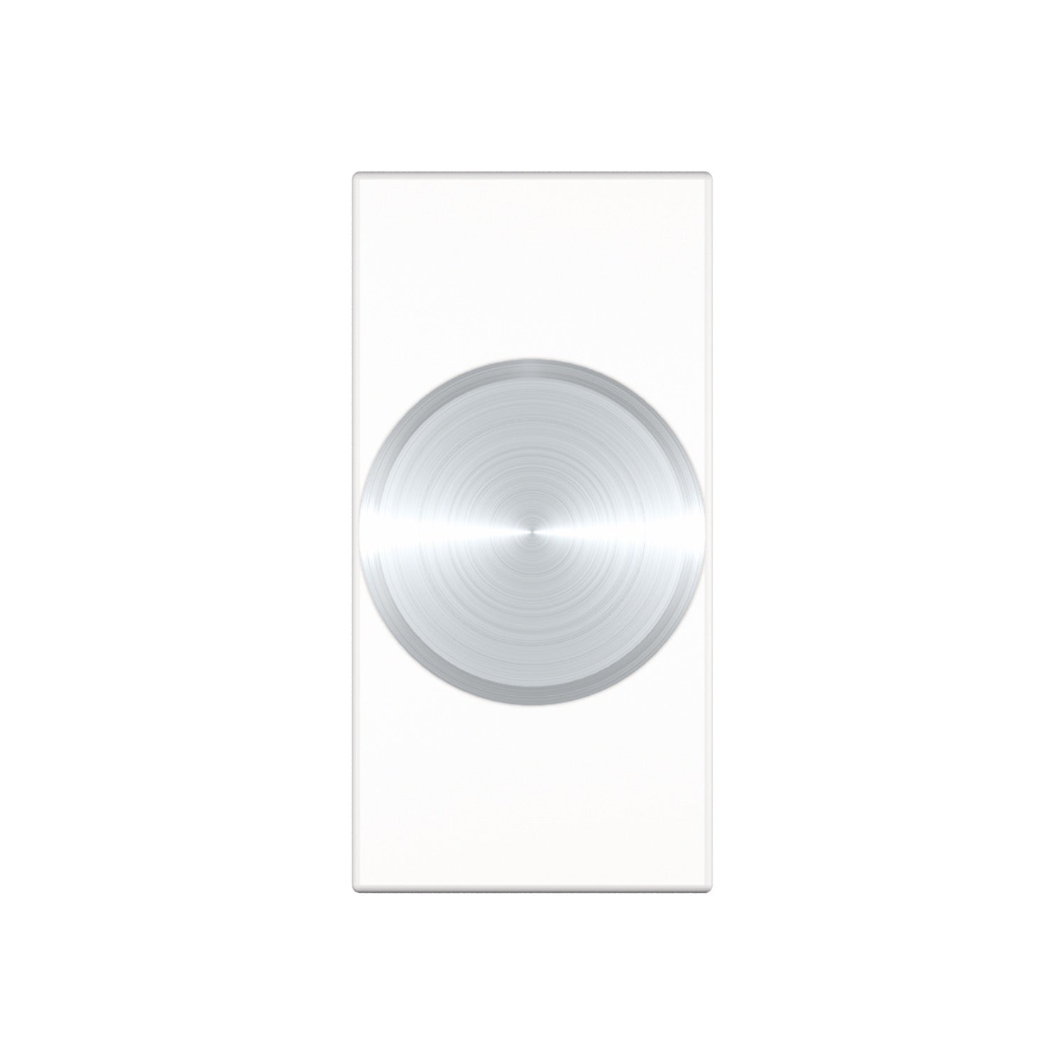 Kindermann Konnect FLEX 45 click Anschlussblende Taster Edelstahl 7464000441