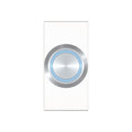 Kindermann Konnect FLEX 45 click Anschlussblende Taster Edelstahl LED Beleuchtung 7464000443
