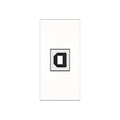 Kindermann Konnect FLEX 45 click Anschlussblende USB 2.0 weiß 7464000525