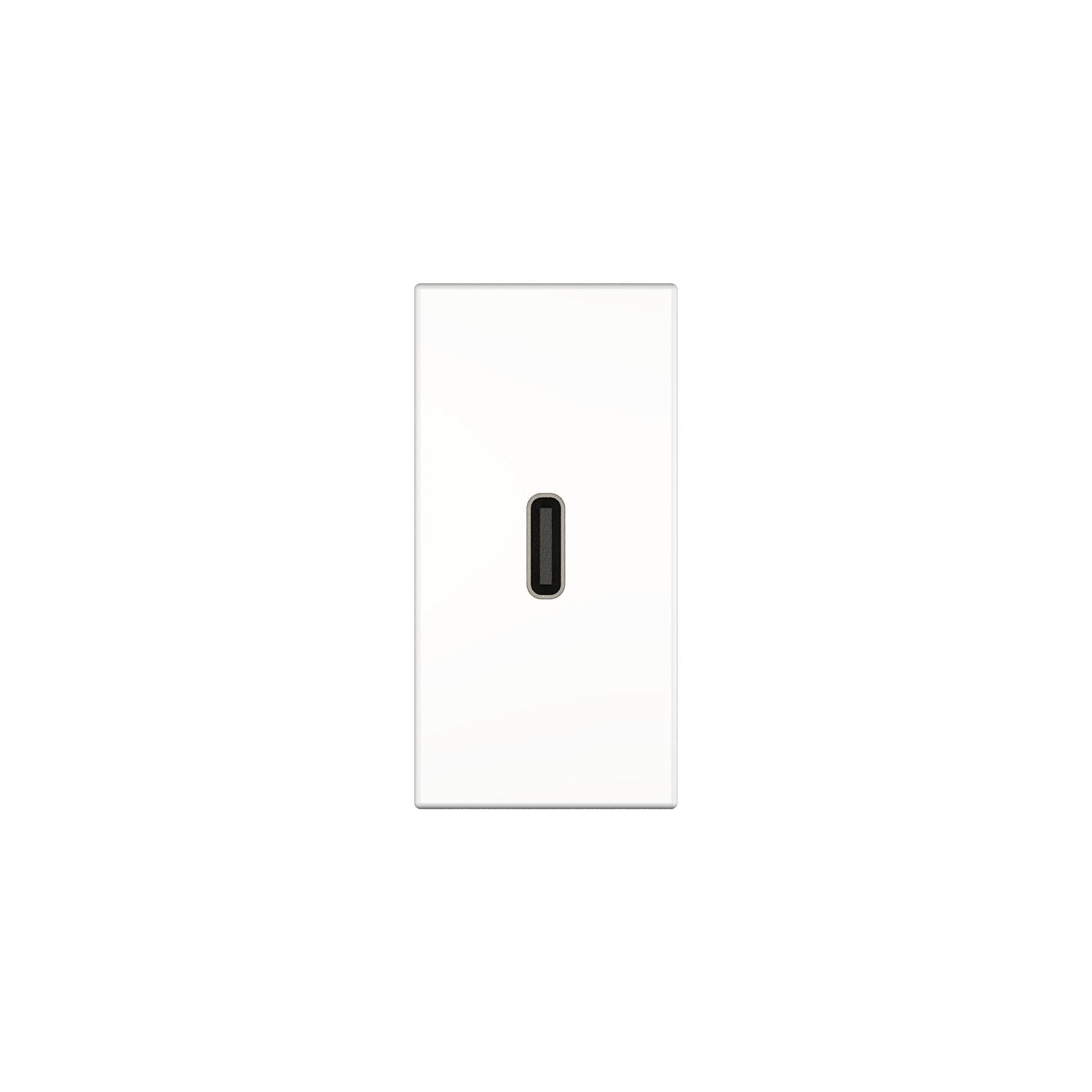 Kindermann Konnect flex 45 click Anschlussblende USB-C 4.0 weiß 7464000850