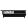 Kindermann CablePort Office desk 6-fach Steckdoseneinheit, 3x Strom, 3x Leerfelder 7550000303