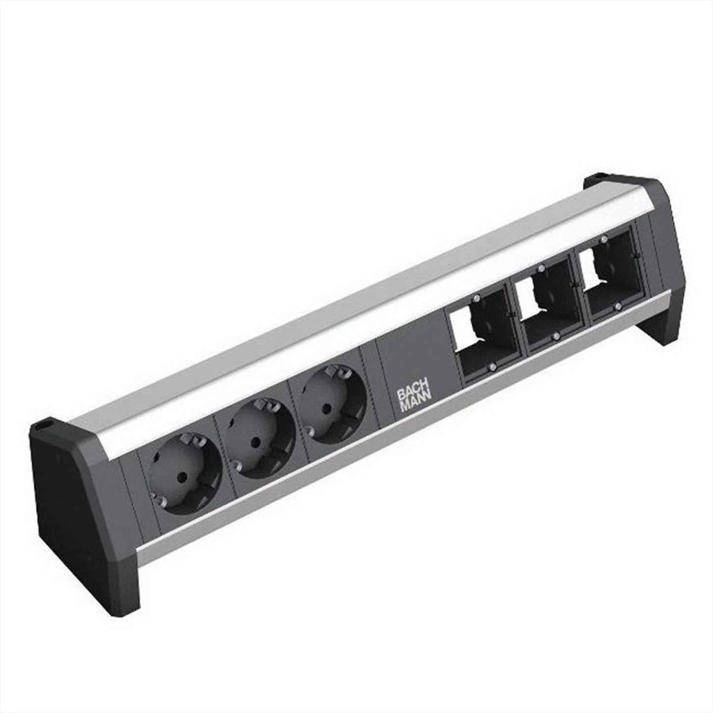 Bachmann DESK Steckdosenleiste 3x Strom 3x Custom 902.002