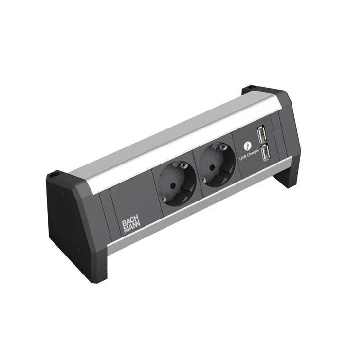 Bachmann DESK Steckdosenleiste 4x Strom 902.0049