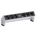 Bachmann DESK2 Steckdoseneinheit 3x Strom 3x Custom Inox lackiert 902.402