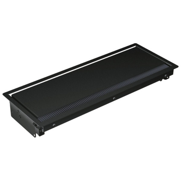 Bachmann CONI Einbaurahmen lang schwarz 911.003