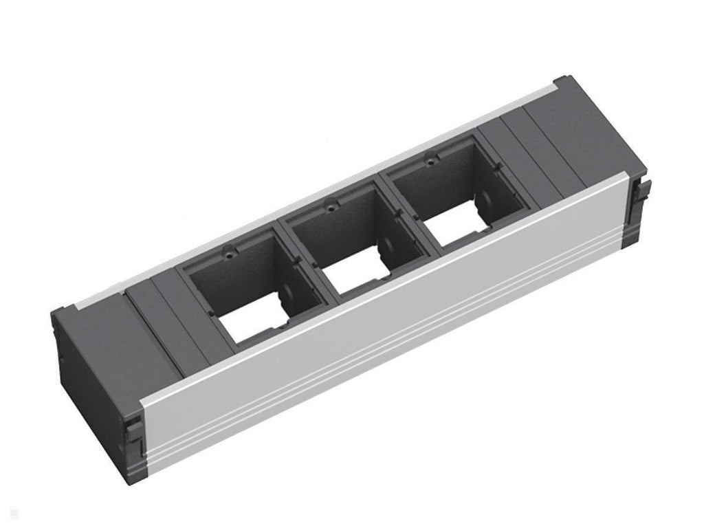 Bachmann CONI Tischanschlussfeld 3-fach, 3x Custom 912.000