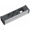 Bachmann CONI Steckdoseneinheit 2x Schutzkontakt 1x Custom Modul 912.003