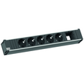 Bachmann CONI Steckdoseneinheit lang 5x Schutzkontakt 1x Custom Modul 912.008 - B-Ware