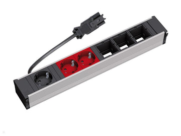 Bachmann CONI Steckdoseneinheit 3x Schutzkontakt 3x Custom 912.024