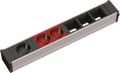 Bachmann CONI Steckdoseneinheit 3x Schutzkontakt, 3 x Custom 912.024