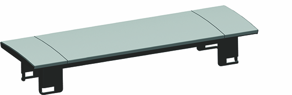 Bachmann Abdeckung Power Frame Cover Alu 3-fach 915.500