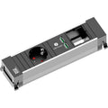 Bachmann Steckdoseneinheit Power Frame 1x Strom 1x USB Charger 1x Custom 916.0039