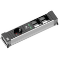 Bachmann Steckdoseneinheit Power Frame 1x Strom 1x USB Charger 2x Custom 916.0041