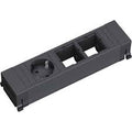 Bachmann Power Frame Steckdosenleiste 1x Strom 2x Custom schwarz 916.061