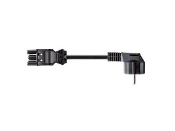 Bachmann Gerätezuleitung Schuko GST18 5m schwarz 375.007