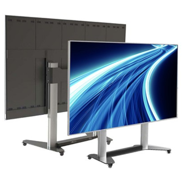HELIOS moveLED Mk II – klappbares 135“ LED-Display mit Lifter und intelligenter Transportlösung