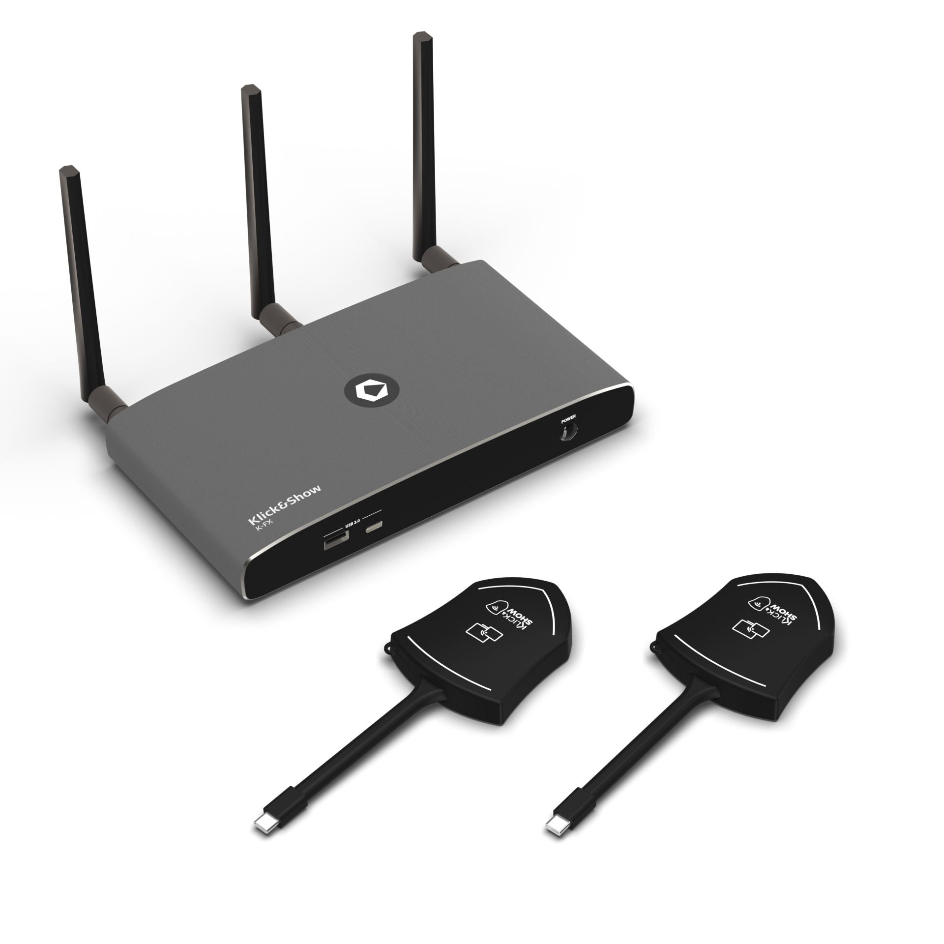Kindermann Klick&amp;Show K-FX USB-C Kit Drahtloses Präsentationssystem