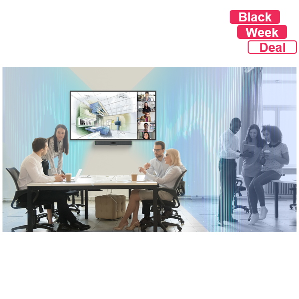 Dein kleiner Meetingraum MAXHUB W70 Windows-Videobar Kit + ND65CMA 65" Display - Deal