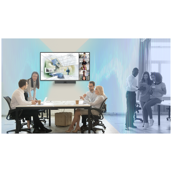 Dein kleiner Meetingraum MAXHUB W70 Windows-Videobar Kit + ND65CMA 65" Display - Deal