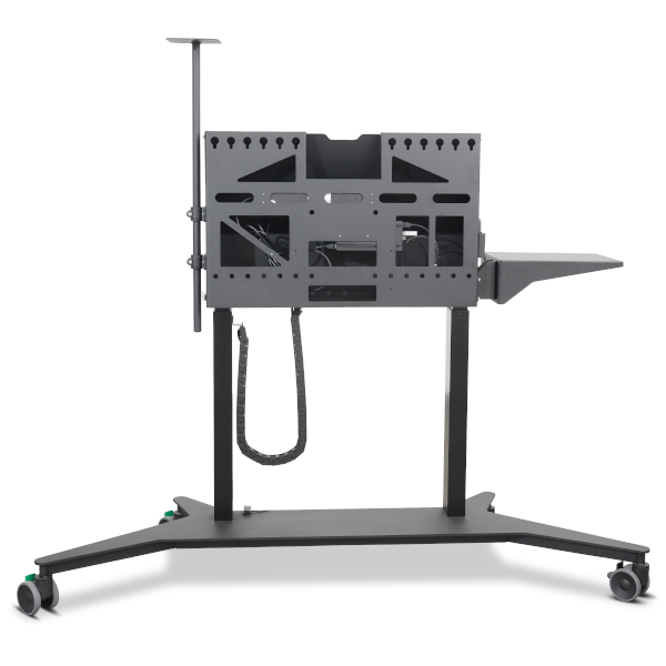 Remonta RME 12 Elektrische Höhenverstellbarer Rollwagen für Displays bis 98"